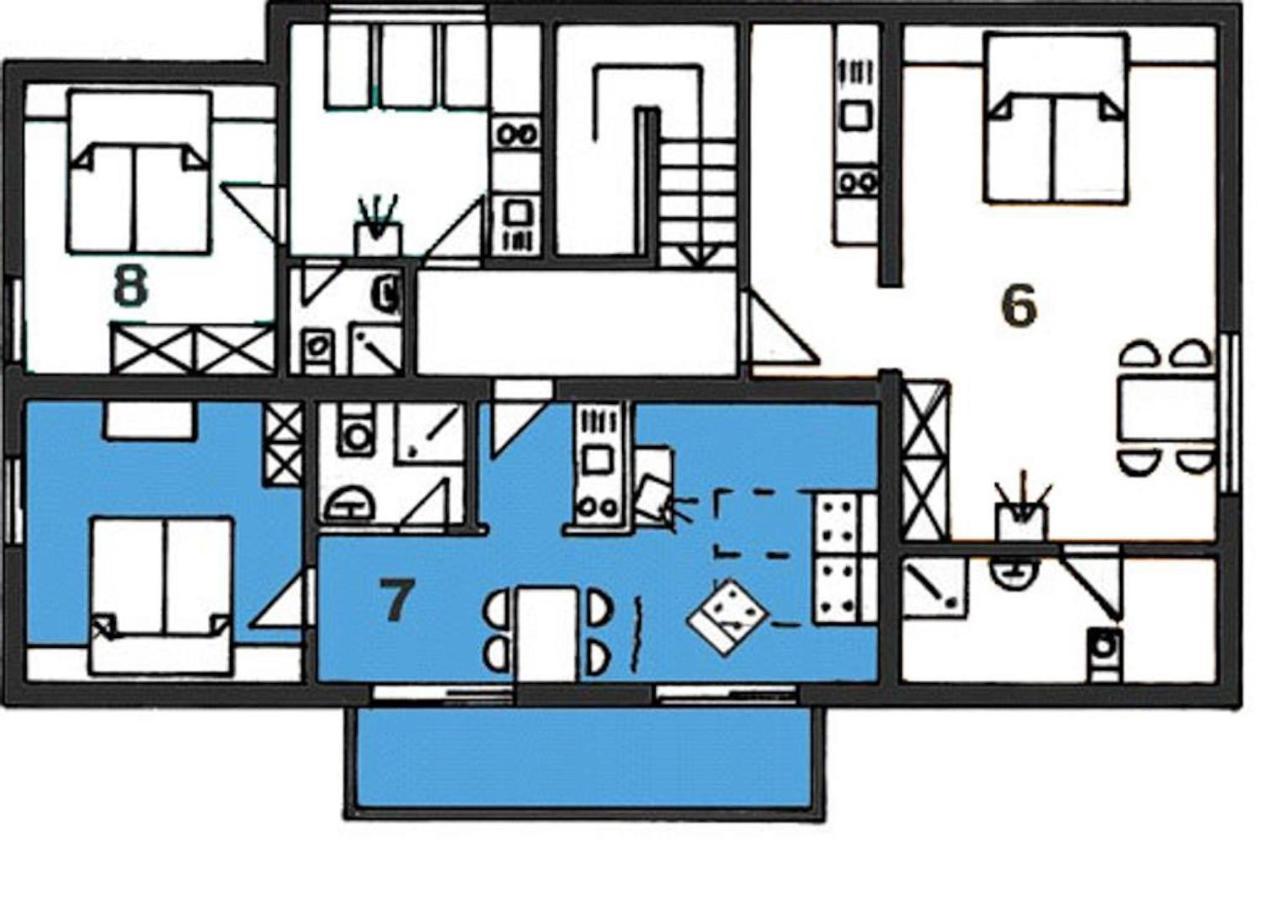 סיבודן Seeappartements Bacher מראה חיצוני תמונה