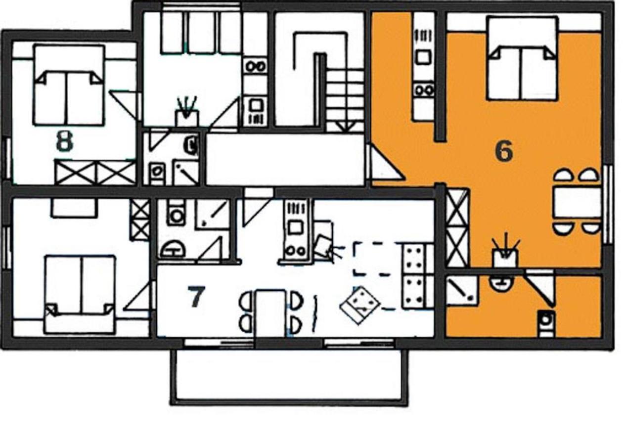 סיבודן Seeappartements Bacher מראה חיצוני תמונה